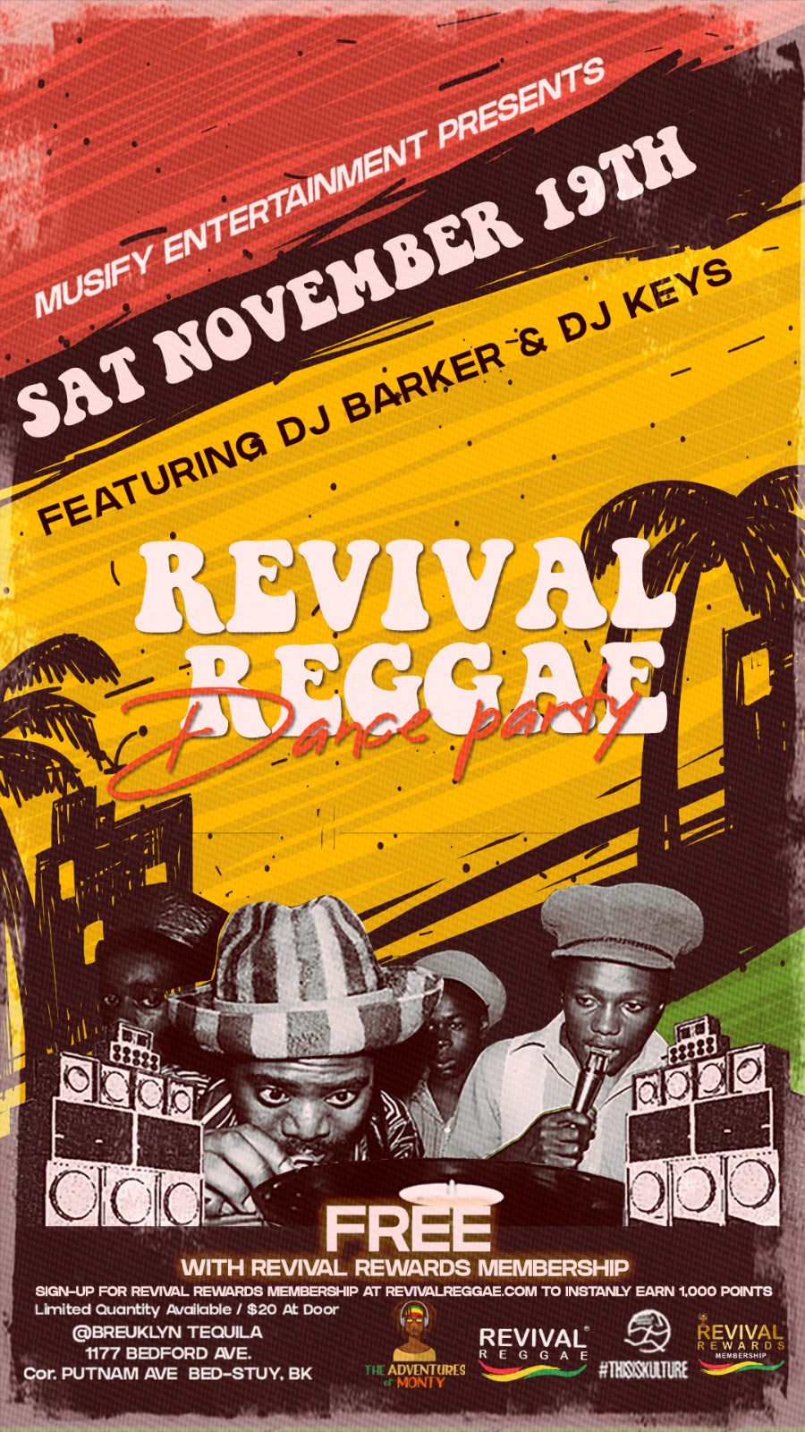 Best Reggae Dance Party | Dancehall Events | Night Club | Revival Reggae